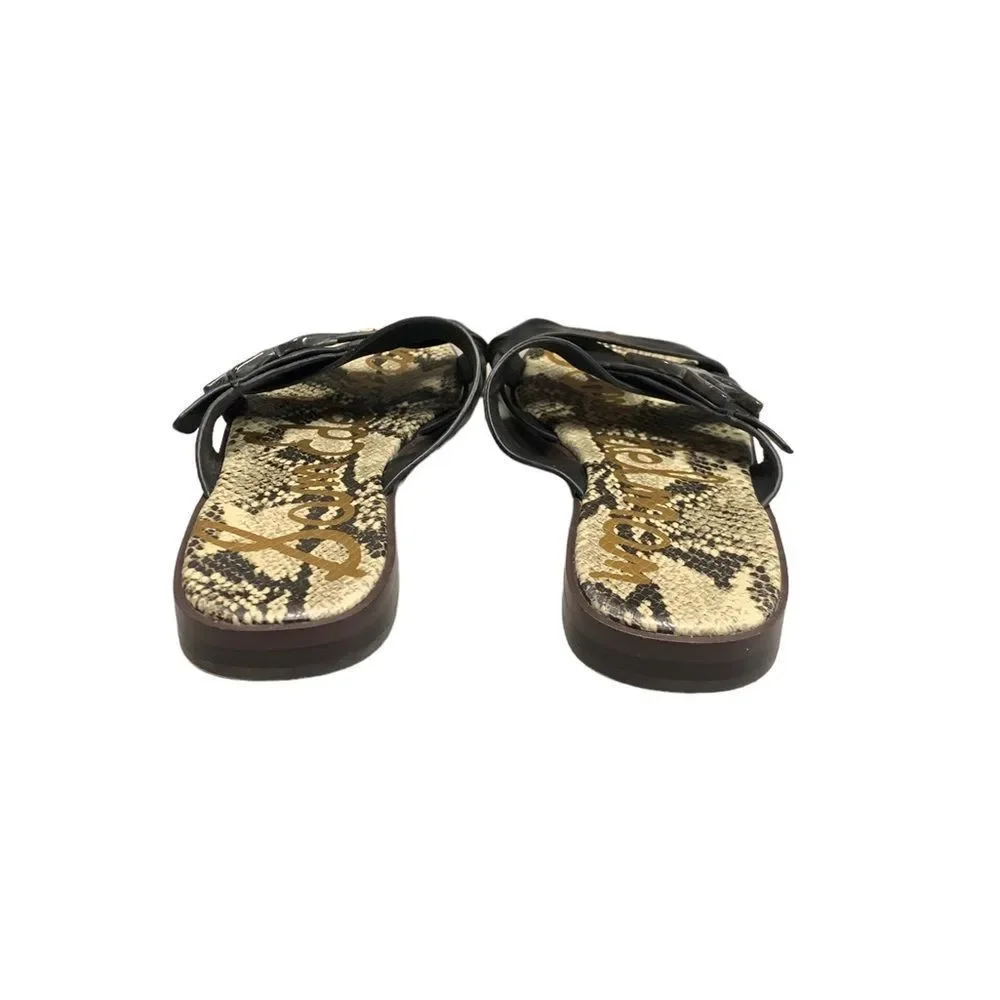 Sam Edelman Black Strappy Ezra Sandals | Size 9 - Picture 6 of 8
